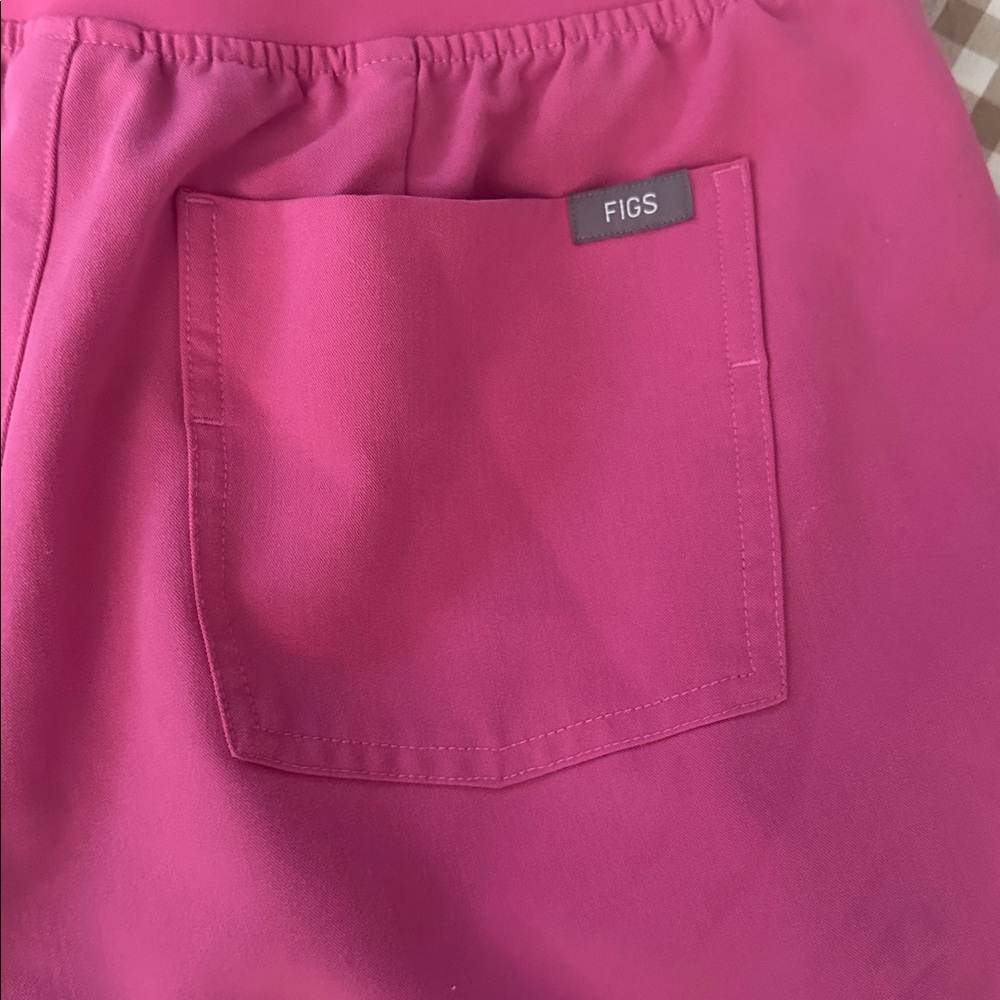 Figs Technical Collection Raspberry Pink Drawstri… - image 3